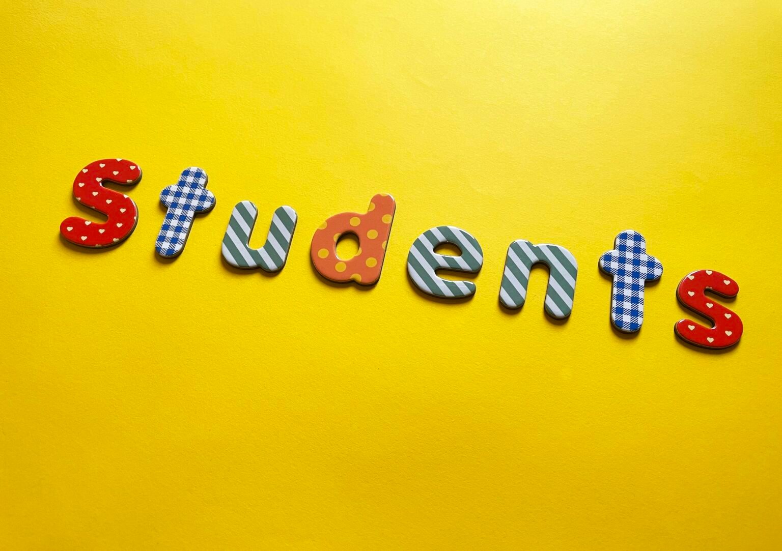 Students studying